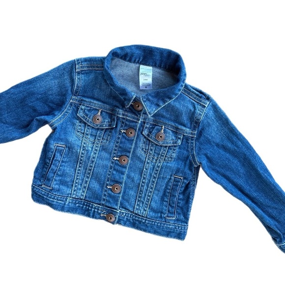 Carter’s 24 Month Medium Wash Denim Jean Jacket - Picture 1 of 6